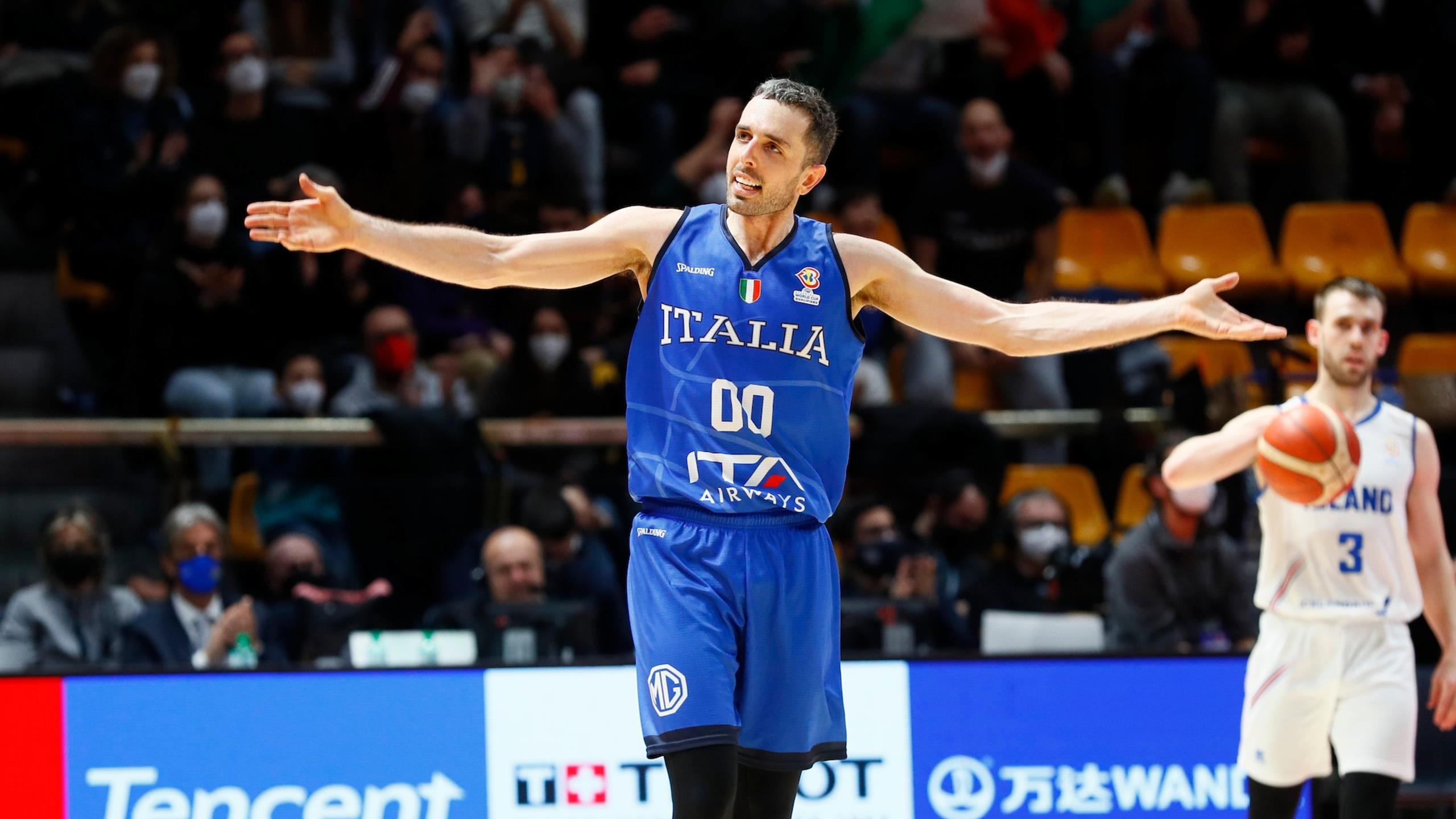 Italia-Islanda (R4): L’Italbasket batte un colpo con un super Della Valle