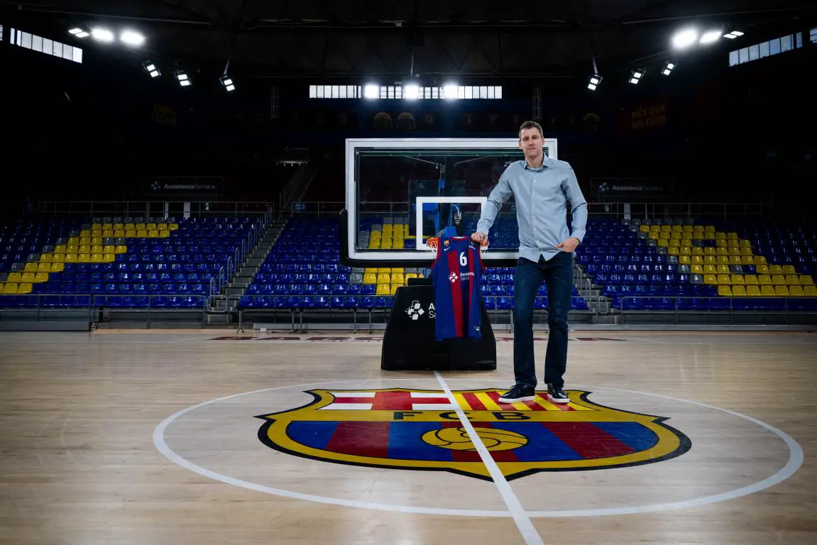 Mercato: Barcellona, è ufficiale il rinnovo di Jan Vesely